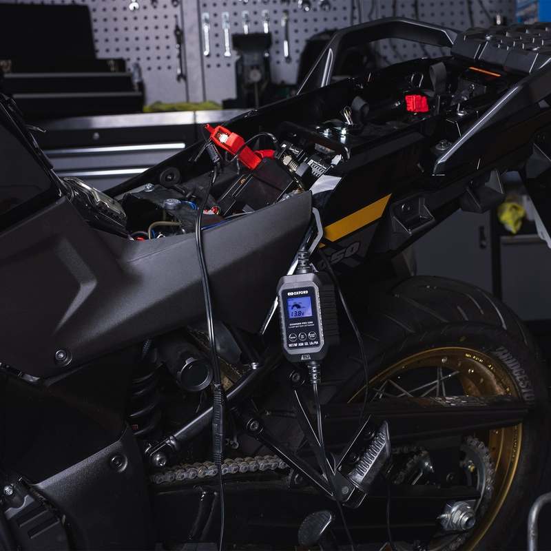 Cargador de batería Oxford Oximiser Pro 1250 1,3 A, 6/12 V, 3,5-40 Ah