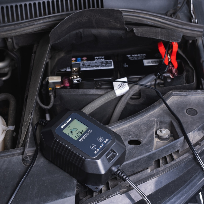 Cargador de batería Oxford Oximiser Pro 5000 5A, 12V, 40-120Ah