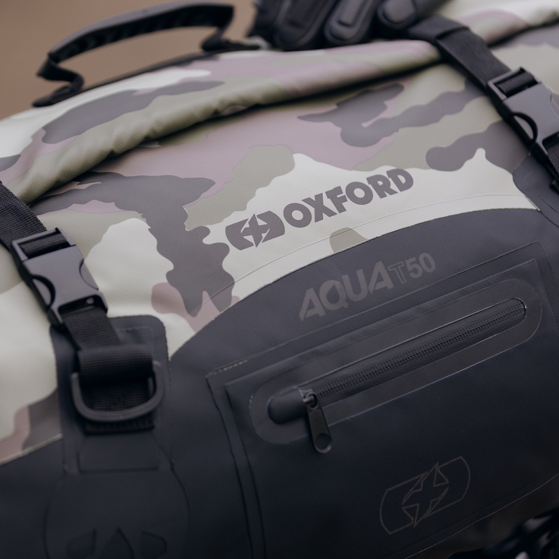 Bolsa enrollable Oxford Aqua T-50, camuflaje