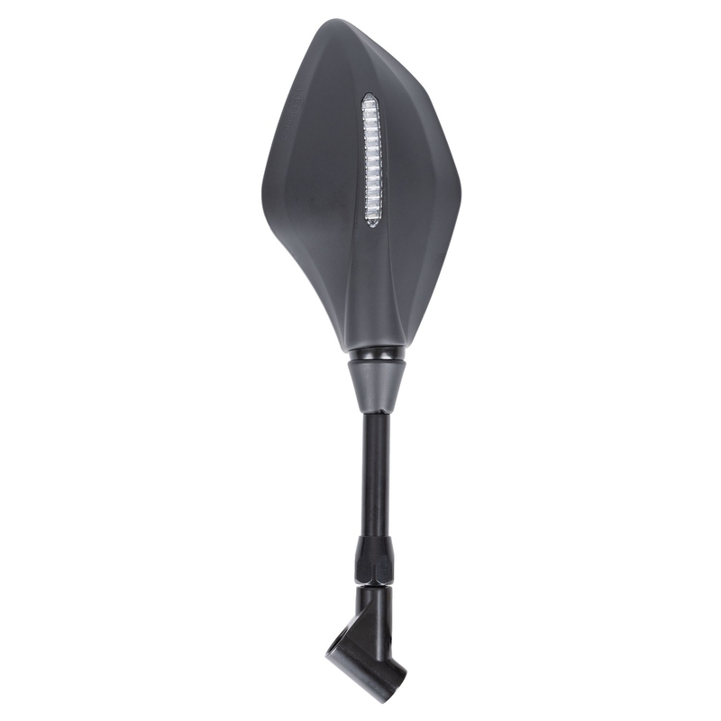 Espejo retrovisor con intermitente integrado Oxford Signal negro derecho