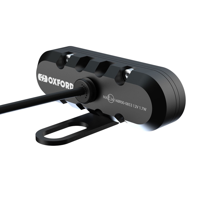 Luces adicionales Oxford Strip light set frontal negro