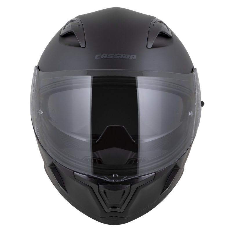 Casco integral Cassida Orbit Solid negro mate-negro