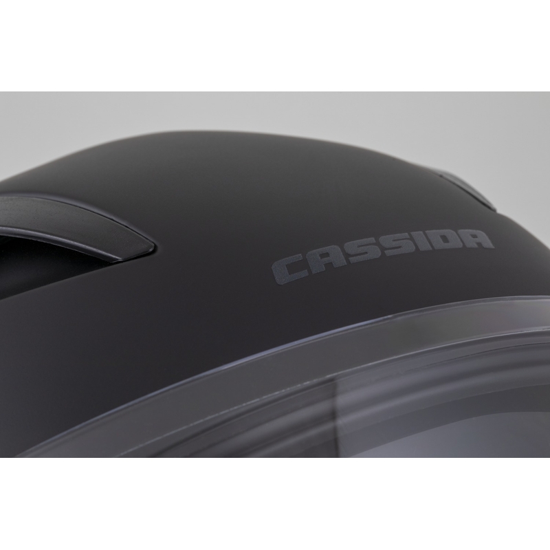 Casco integral Cassida Orbit Solid negro mate-negro