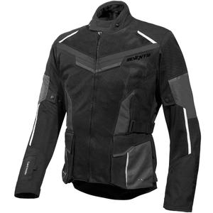 Chaqueta de moto Seventy Degrees SD-JT70 Atacama negra, gris y blanca