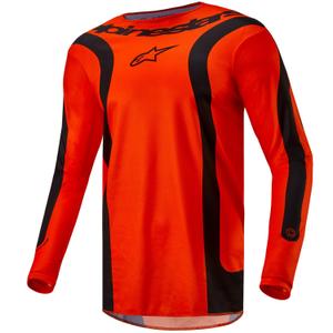 Camiseta motocross Alpinestars Fluid Lurv 2024 naranja-negro