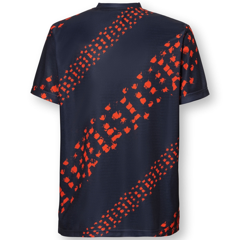 Maillot motocross KTM Red Bull naranja y azul - manga corta liquidación