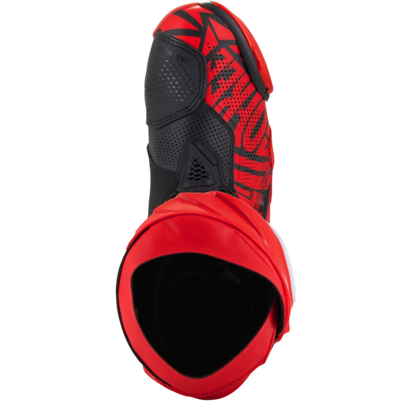 Botas de moto Alpinestars Supertech R Vented edición limitada Francesco Bagnaia rojo-negro