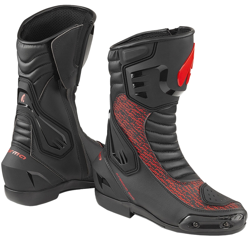 Botas de moto Forma Freccia EVO negro-rojo