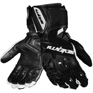 Guantes de moto Seventy Degrees SD-R24 Pista negro-blanco