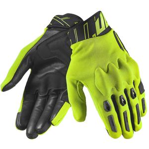 Guantes de moto Seventy Degrees SD-N66 Fullgas amarillo fluo