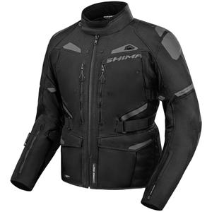 Chaqueta de moto Shima Dune negra