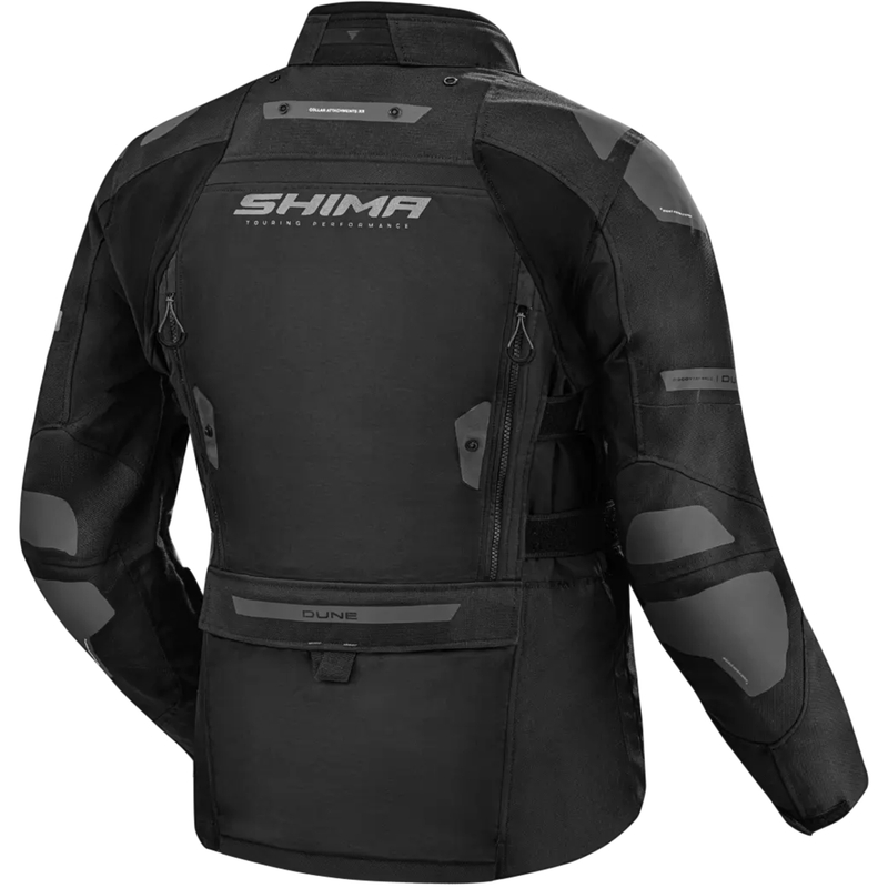 Chaqueta de moto Shima Dune negra