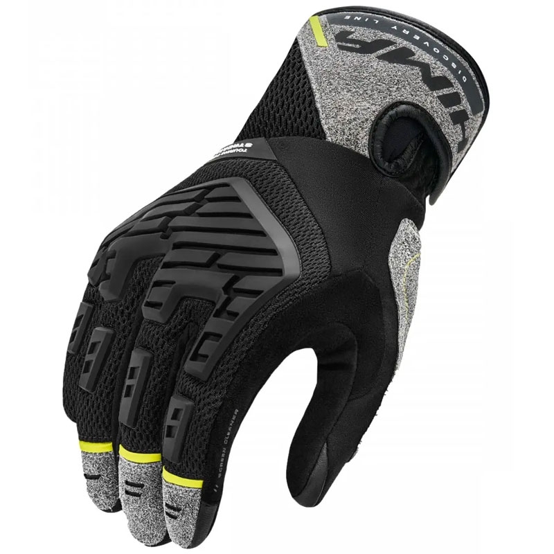 Guantes de moto Shima Stream Vent amarillo fluo