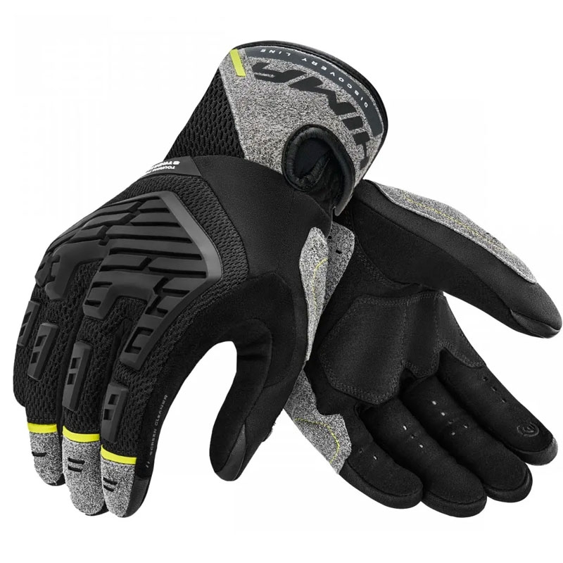 Guantes de moto Shima Stream Vent amarillo fluo