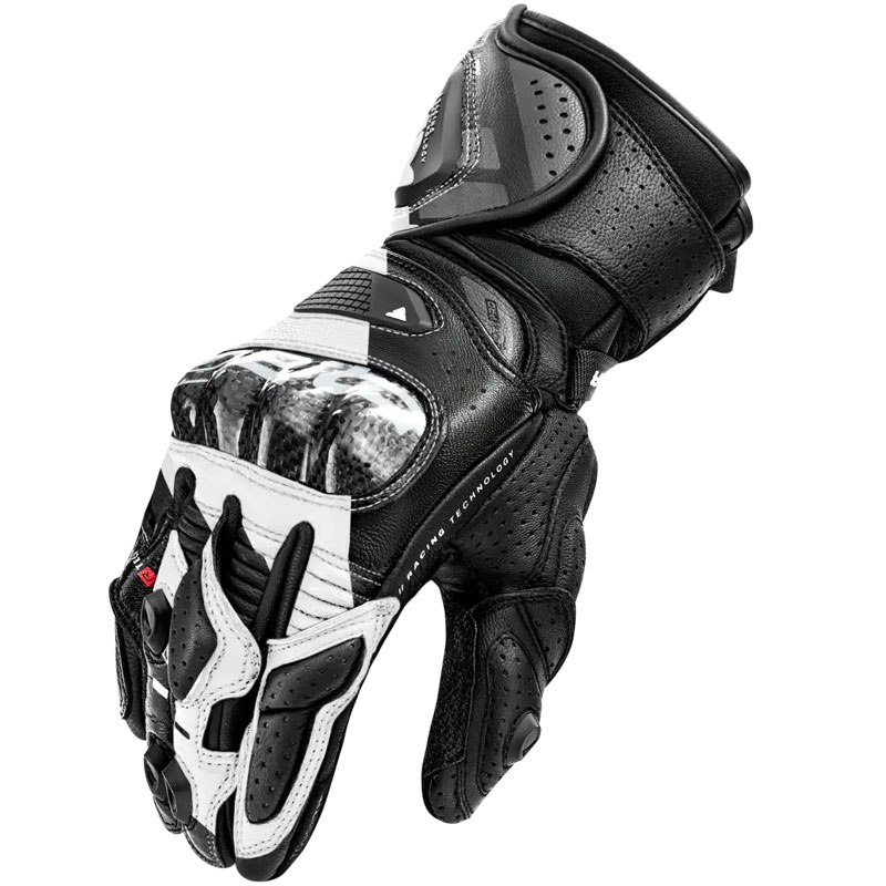 Guantes de moto Shima RS-3 blancos