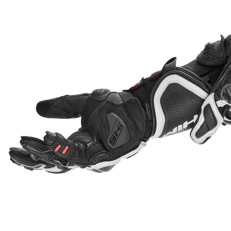 Guantes de moto Shima RS-3 blancos