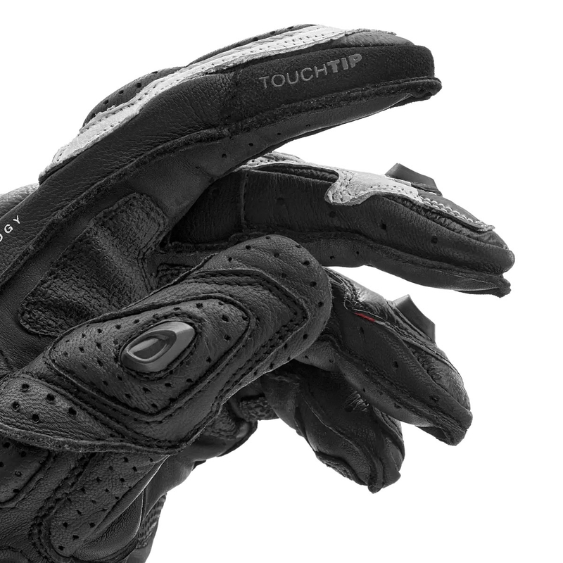 Guantes de moto Shima RS-3 blancos