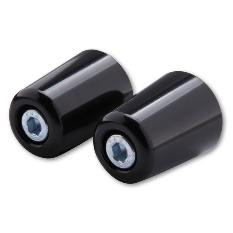 Extremos de manillar Highsider Smart para motocicletas Kawasaki, color negro