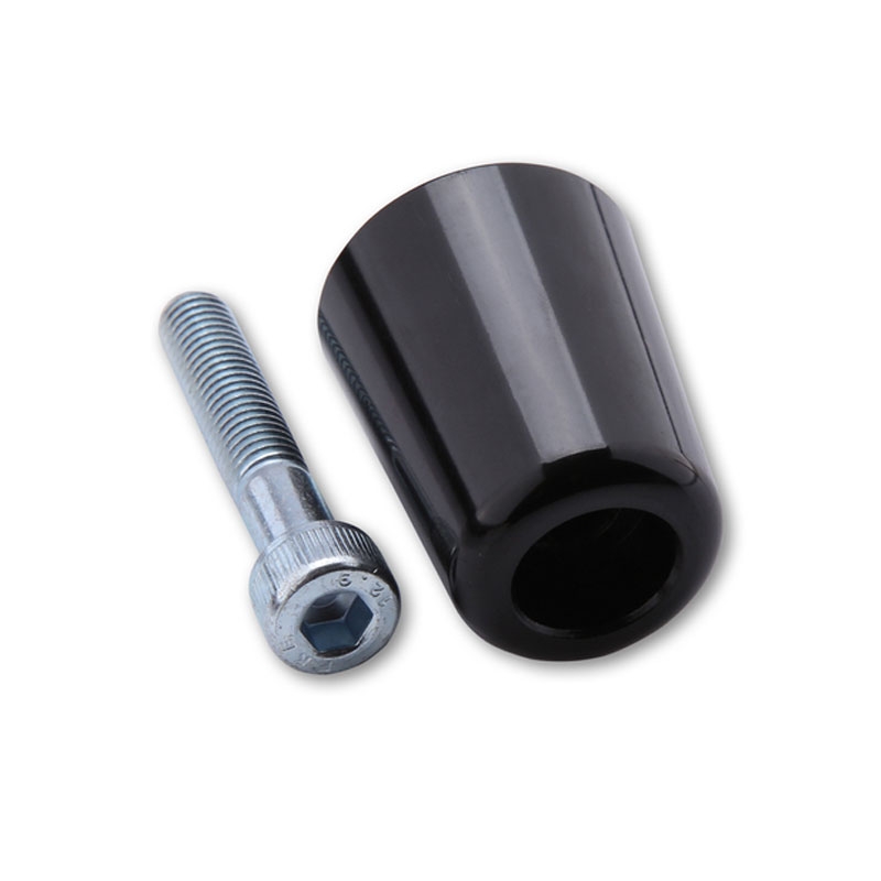 Extremos de manillar Highsider Smart para motocicletas Kawasaki, color negro