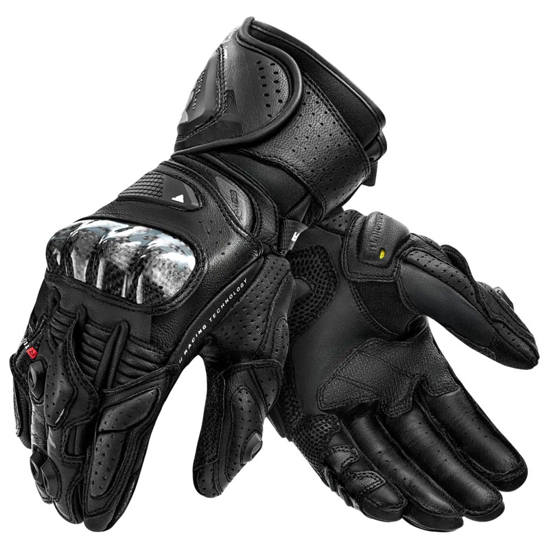 Guantes de moto Shima RS-3 negros