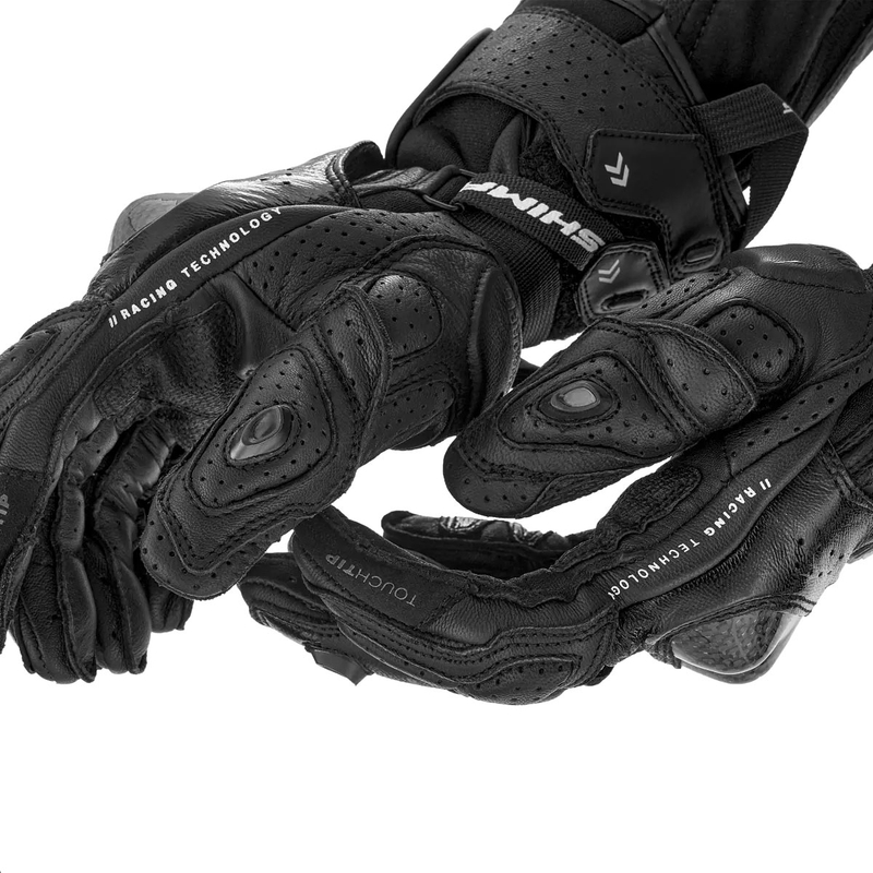 Guantes de moto Shima RS-3 negros