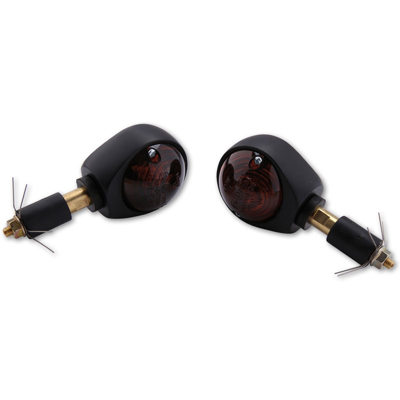 Intermitentes inteligentes para motocicleta Highsider negros