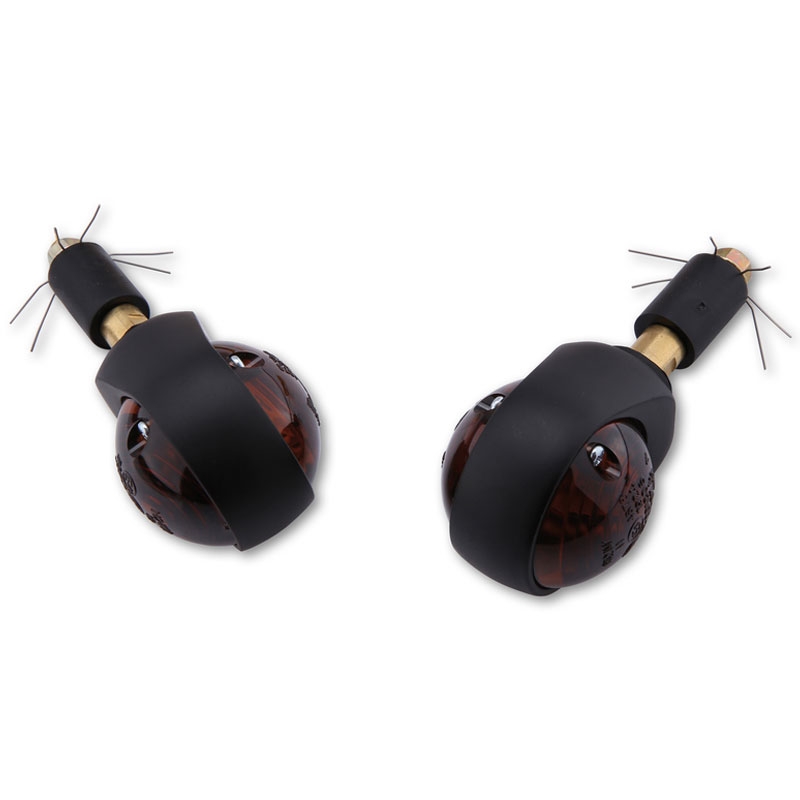 Intermitentes inteligentes para motocicleta Highsider negros