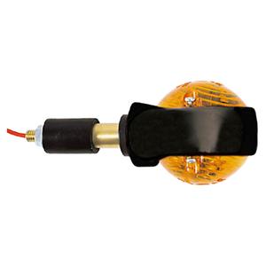 Intermitentes inteligentes para motocicleta Highsider de color naranja y negro