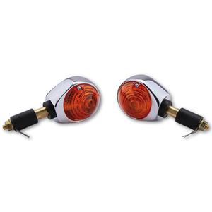 Intermitentes para motocicleta Highsider Smart cromados