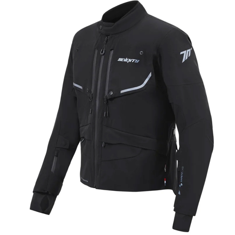 Chaqueta de moto Seventy Degrees SD-JT45 Expedition negra