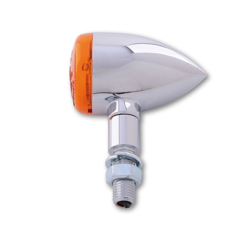 Intermitentes para motocicleta Highsider Smart Mini Bullet cromados