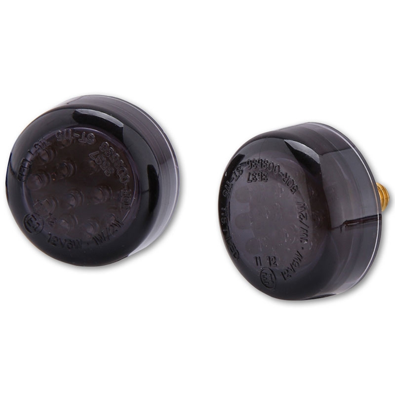 Intermitentes de motocicleta Highsider Smart LED Disc negros