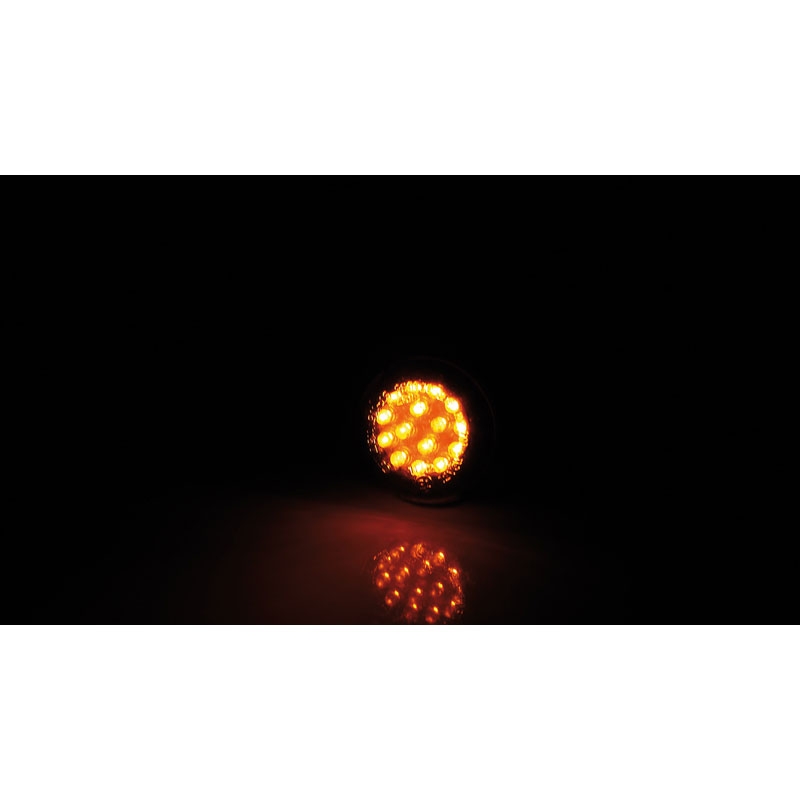Intermitentes de motocicleta Highsider Smart LED Disc negros