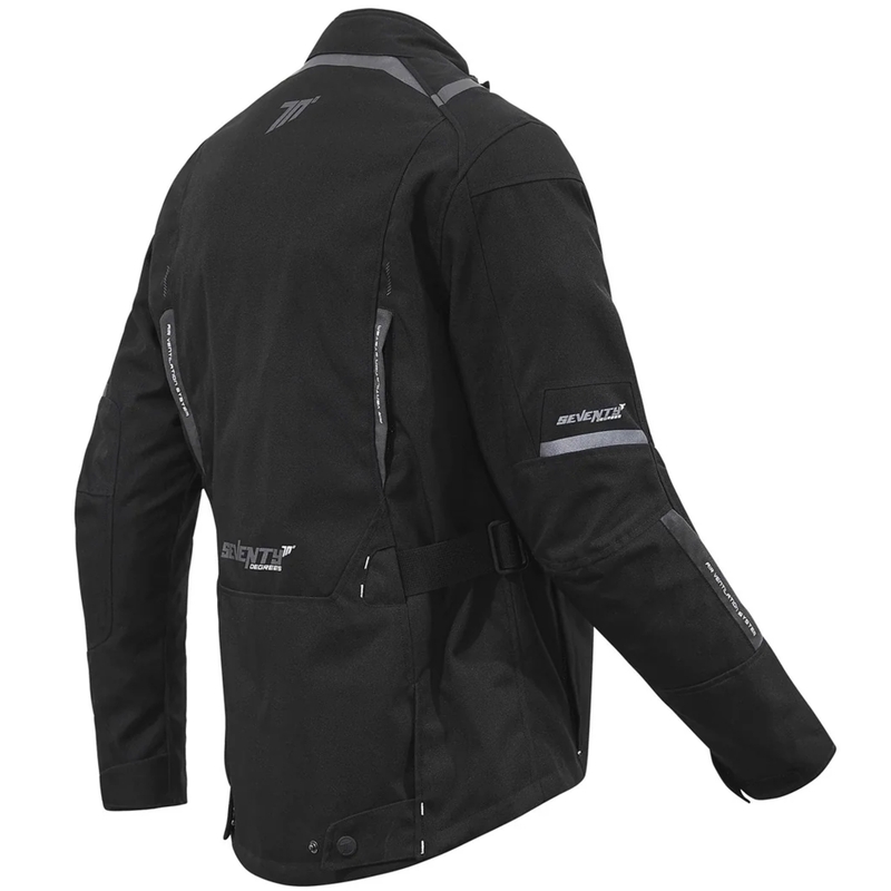 Chaqueta de moto Seventy Degrees SD-JT83 Tonale negra