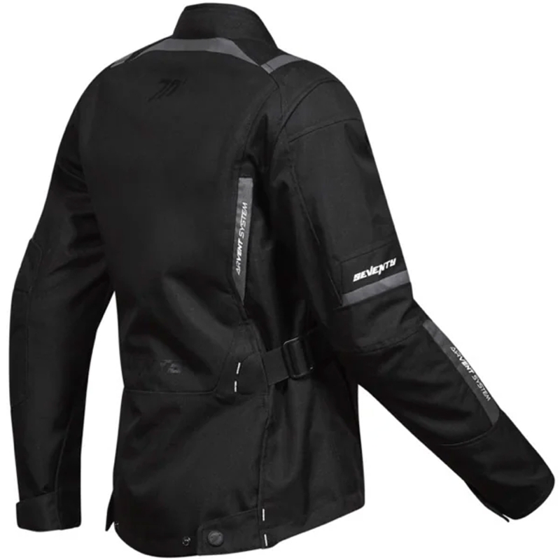 Chaqueta de moto para mujer Seventy Degrees SD-JT85 Tonale negra