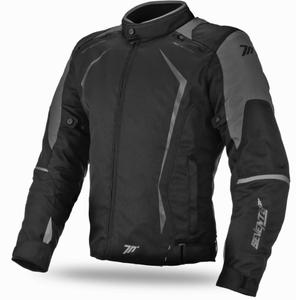 Chaqueta de moto para mujer Seventy Degrees SD-JR49 negro-gris