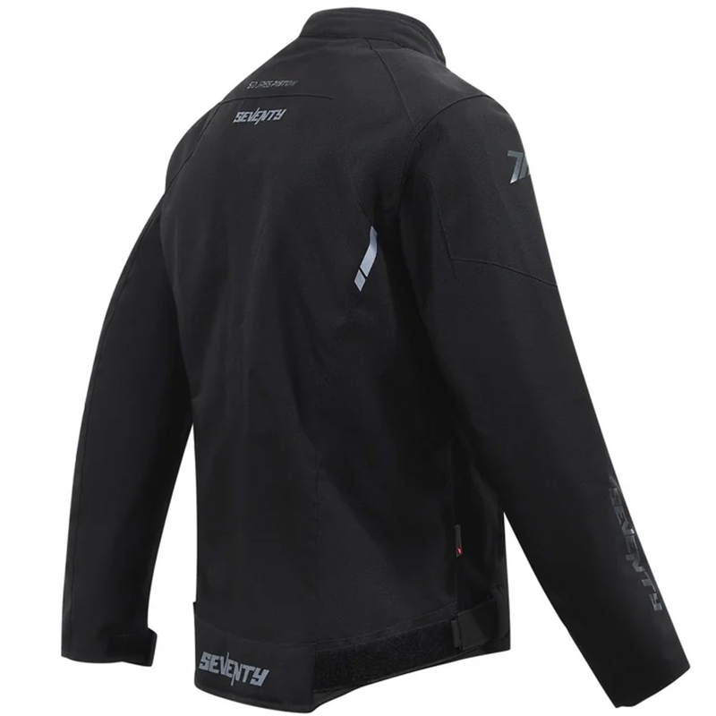Chaqueta de moto para mujer Seventy Degrees SD-JR67 Piston negra
