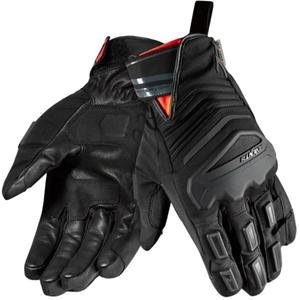 Guantes de moto Seventy Degrees SD-T13 Aspen Light negro-rojo