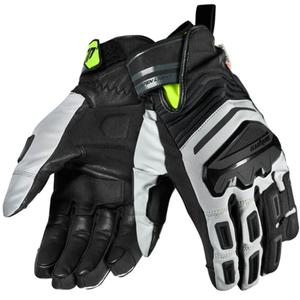 Guantes de moto Seventy Degrees SD-T13 Aspen Light negro-gris-amarillo fluo