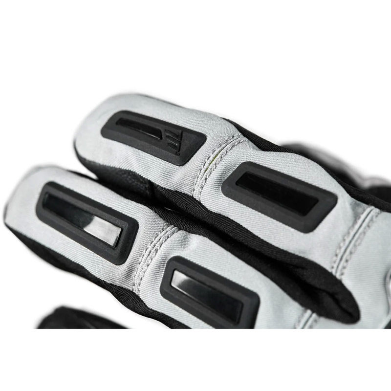 Guantes de moto Seventy Degrees SD-T13 Aspen Light negro-gris-amarillo fluo
