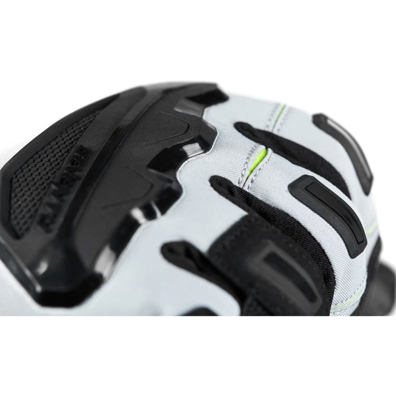 Guantes de moto Seventy Degrees SD-T13 Aspen Light negro-gris-amarillo fluo