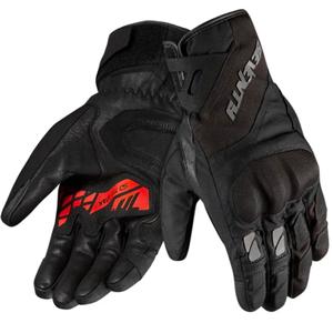 Guantes de moto Seventy Degrees SD-T55 Atak negro-rojo
