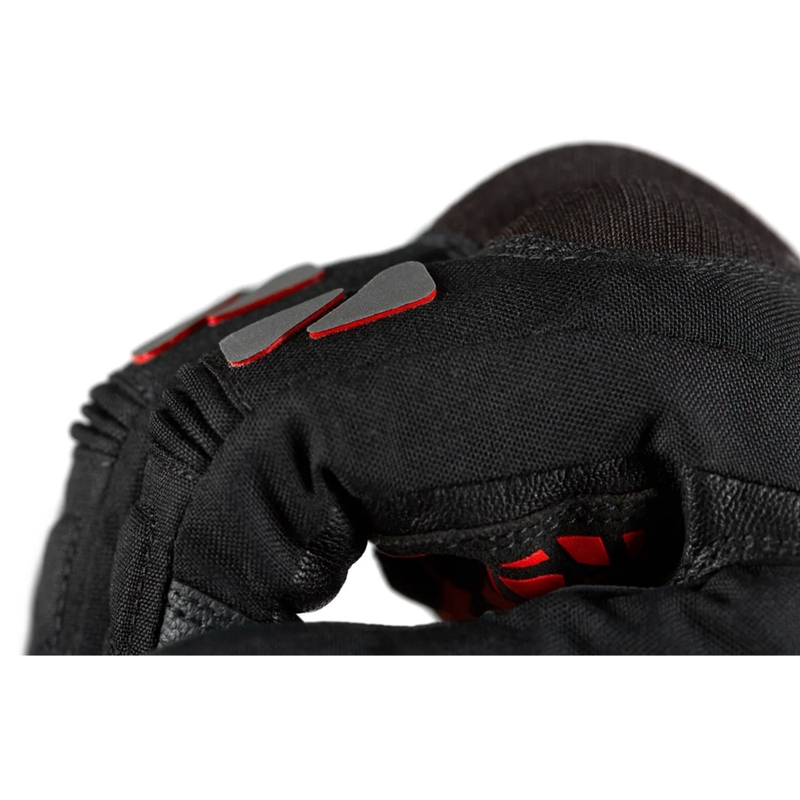 Guantes de moto Seventy Degrees SD-T55 Atak negro-rojo