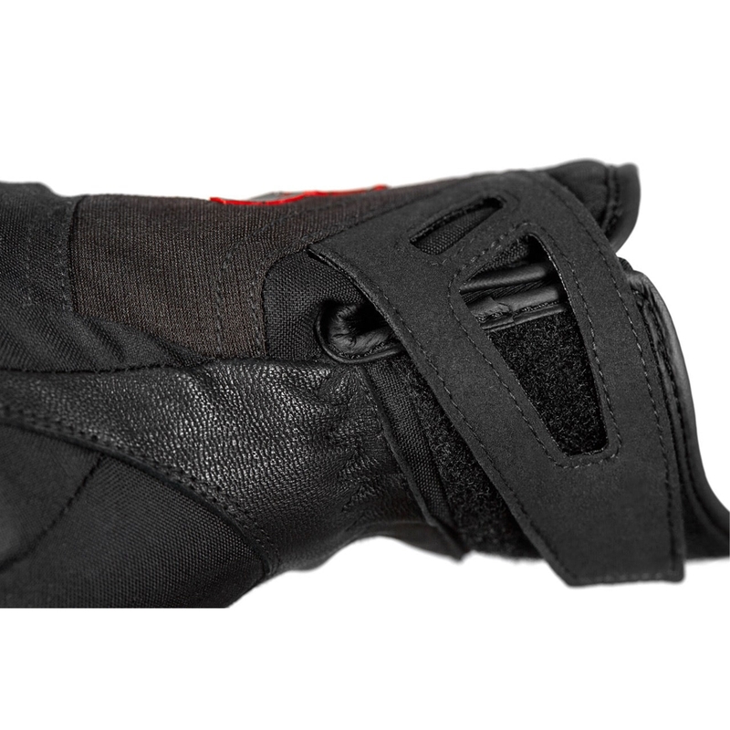 Guantes de moto Seventy Degrees SD-T55 Atak negro-rojo