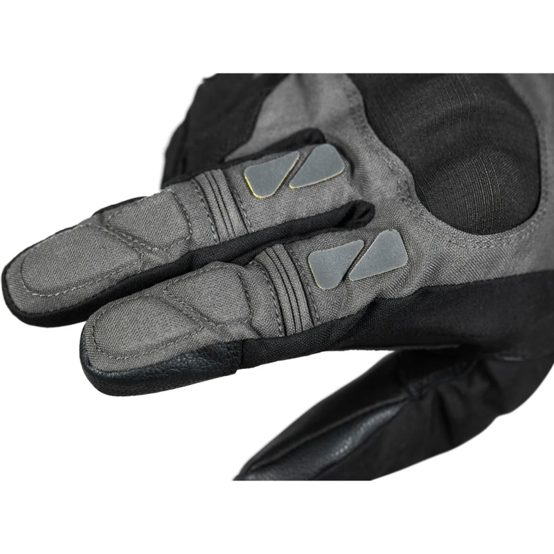 Guantes de moto Seventy Degrees SD-T55 Atak negro-amarillo fluo