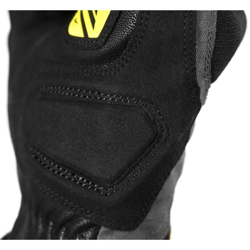 Guantes de moto Seventy Degrees SD-T55 Atak negro-amarillo fluo