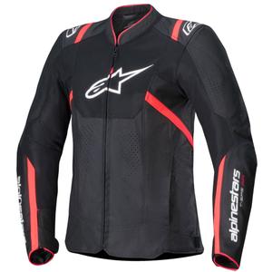 Chaqueta de moto para mujer Alpinestars Stella T-SPS Air V2 en negro y rosa