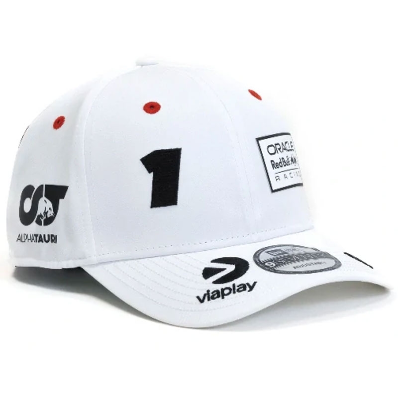 Gorra blanca de Red Bull Racing F1 Max Verstappen SE Japón