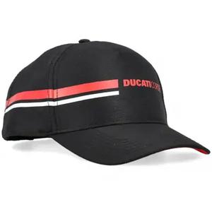 Gorra Ducati Corse con logotipo, negra