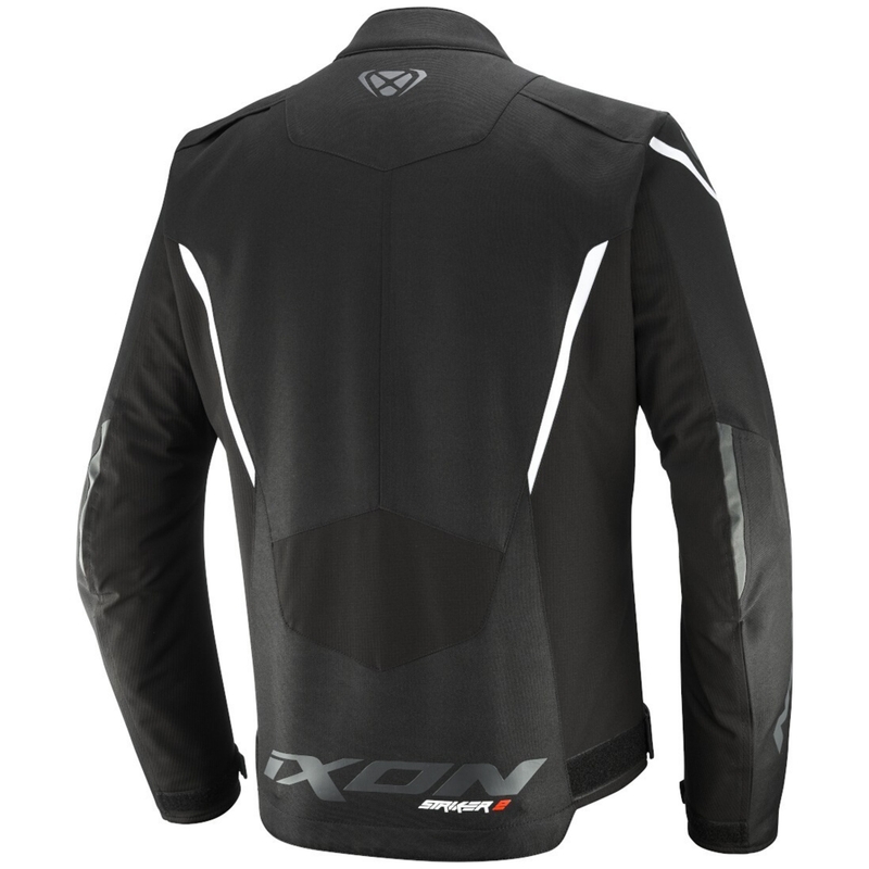 Chaqueta de moto IXON Striker 2 negro-blanco